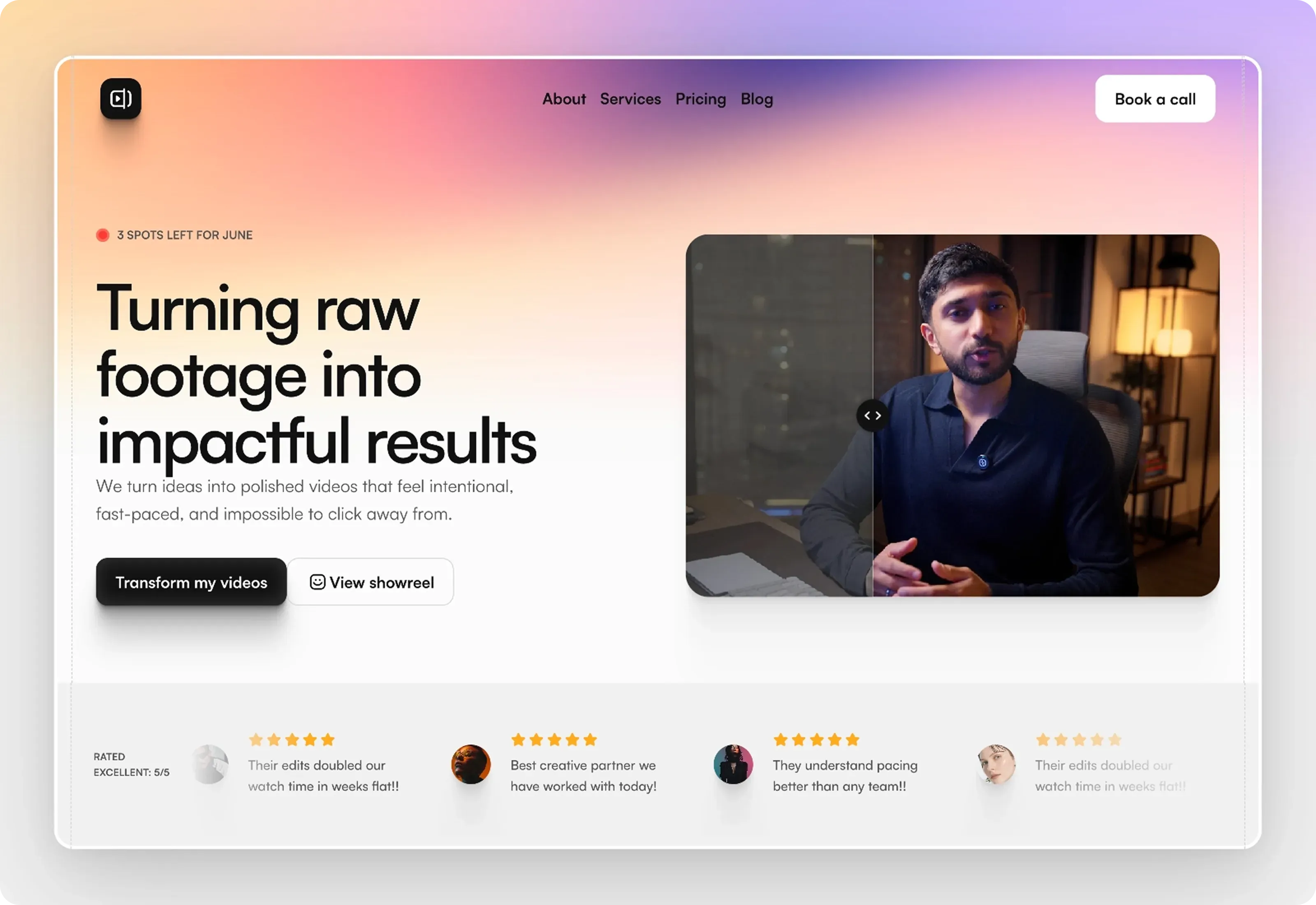 Editr — Video Editing Agency